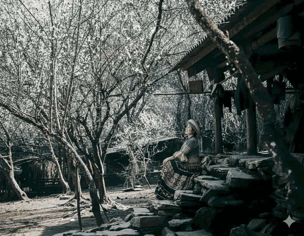 Ta Van Village in winter transforms into a peaceful haven, offering a serene escape amidst the chill of the mountains